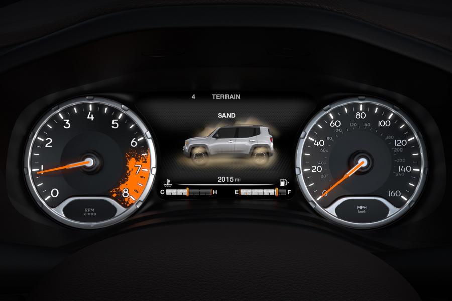 Панель приборов Jeep Renegade Trailhawk (BU) 2014 года  (NA) (фото 40 из 47)
